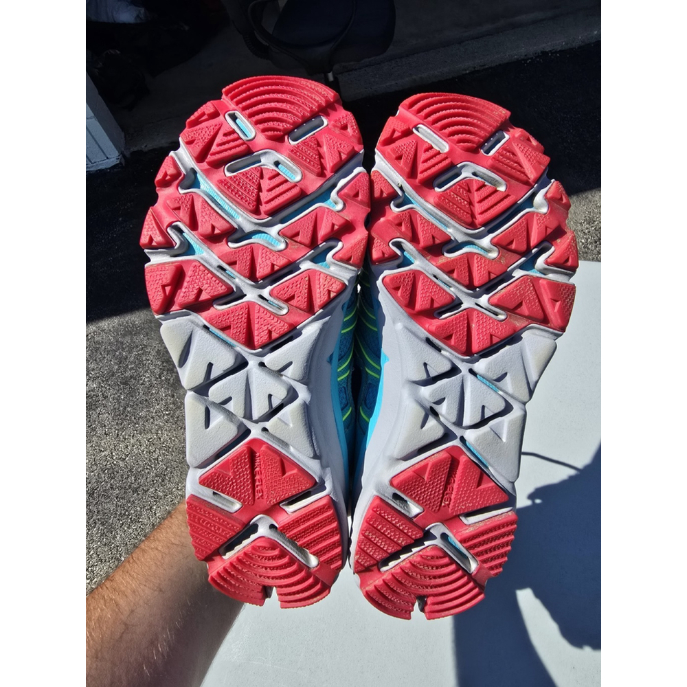 Nike Flex Trail 2 Womens Size 8 Blue Lime Pink Trail Running Shoes 616681 400 - Picture 6 of 6